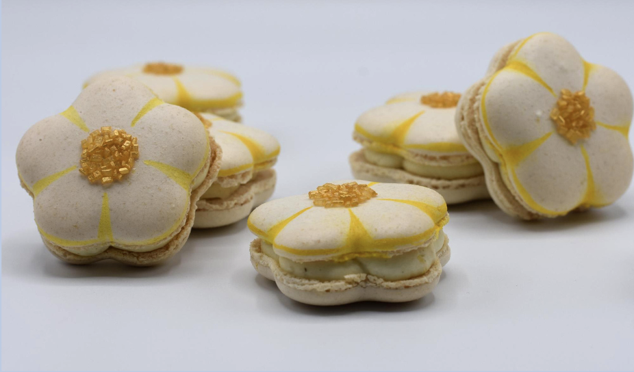 macarons fleurs ogoodubo