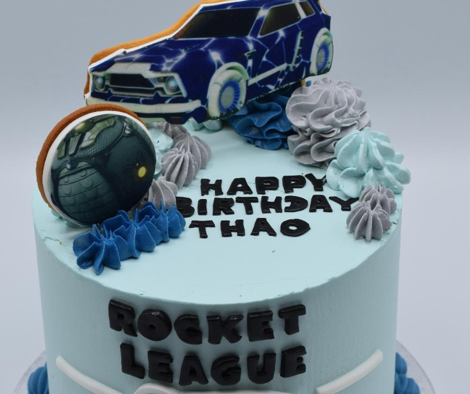 cake design Rocket League ogoodubo