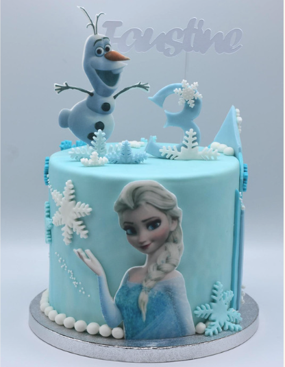 cakedesign reine des neiges ogoodubo