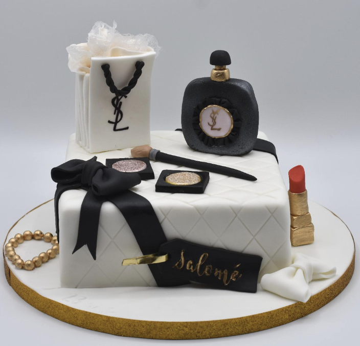 Cake design Yves Saint Laurent