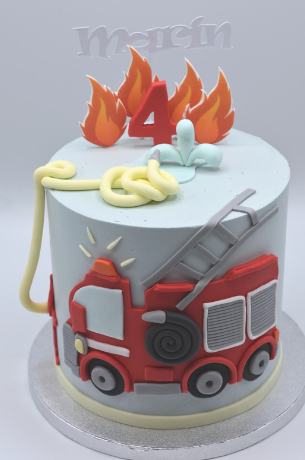Cake design pompier ogoodubo
