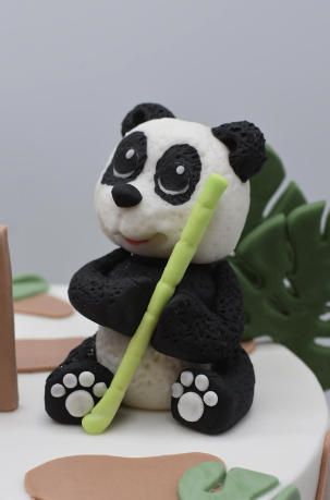 Panda gâteau personnalisé
