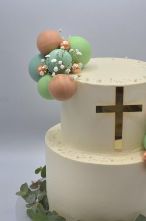 Baptême cake design