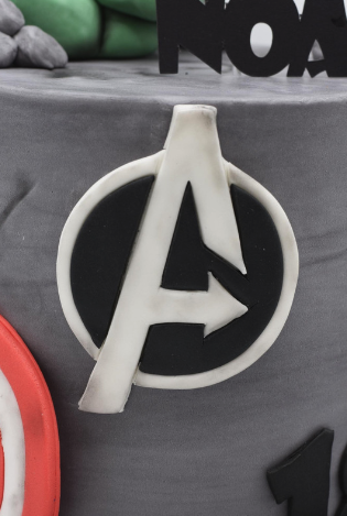 Avengers cake design