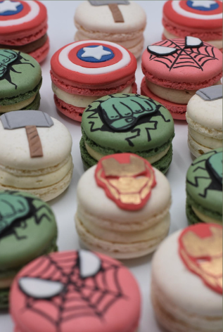 Macarons avengers