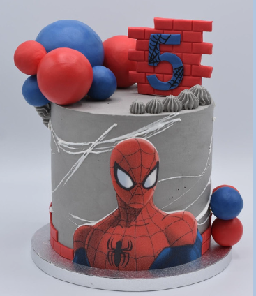Cake design spiderman