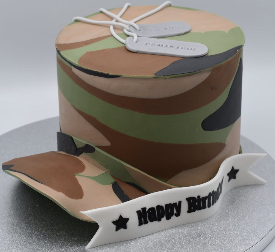 cake design militaire ogoodubo